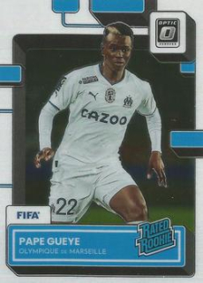 Pape Gueye Olympique Marseille Panini Donruss Soccer 2022/23 Optic Rated Rookies #187